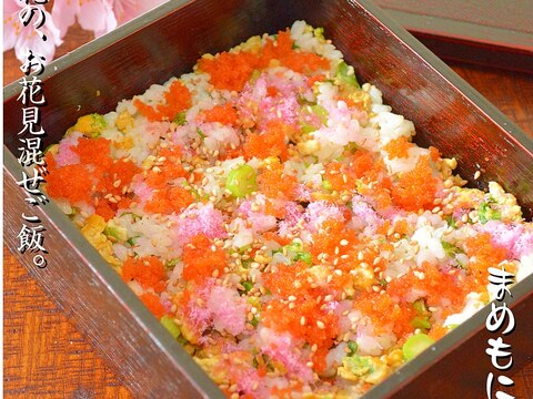 色鮮やかな♪菜の花のお花見弁当